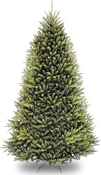 National Tree Company Artificial Full Christmas Tree, Green, Dunhill Fir, Includes Stand, 9 Feet | Amazon (US)