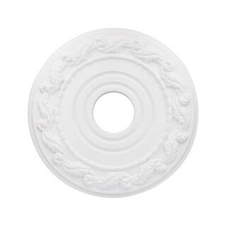 16 in. White Decorative Ceiling Medallion | The Home Depot