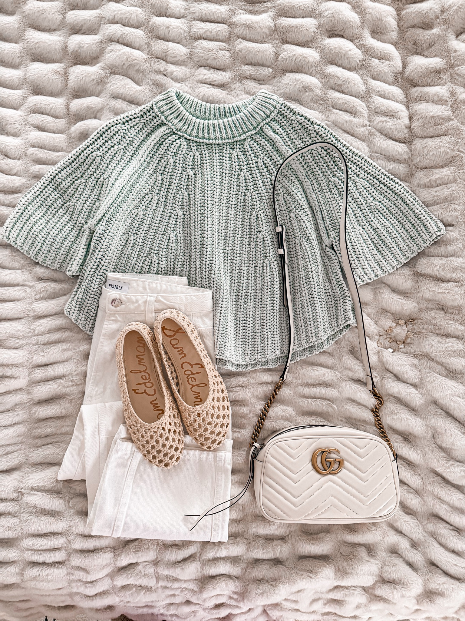 The dreamiest color combo for spring 🤩 size xs sweater and 24 jeans 

#LTKOver40 #LTKSeasonal #LTKootd