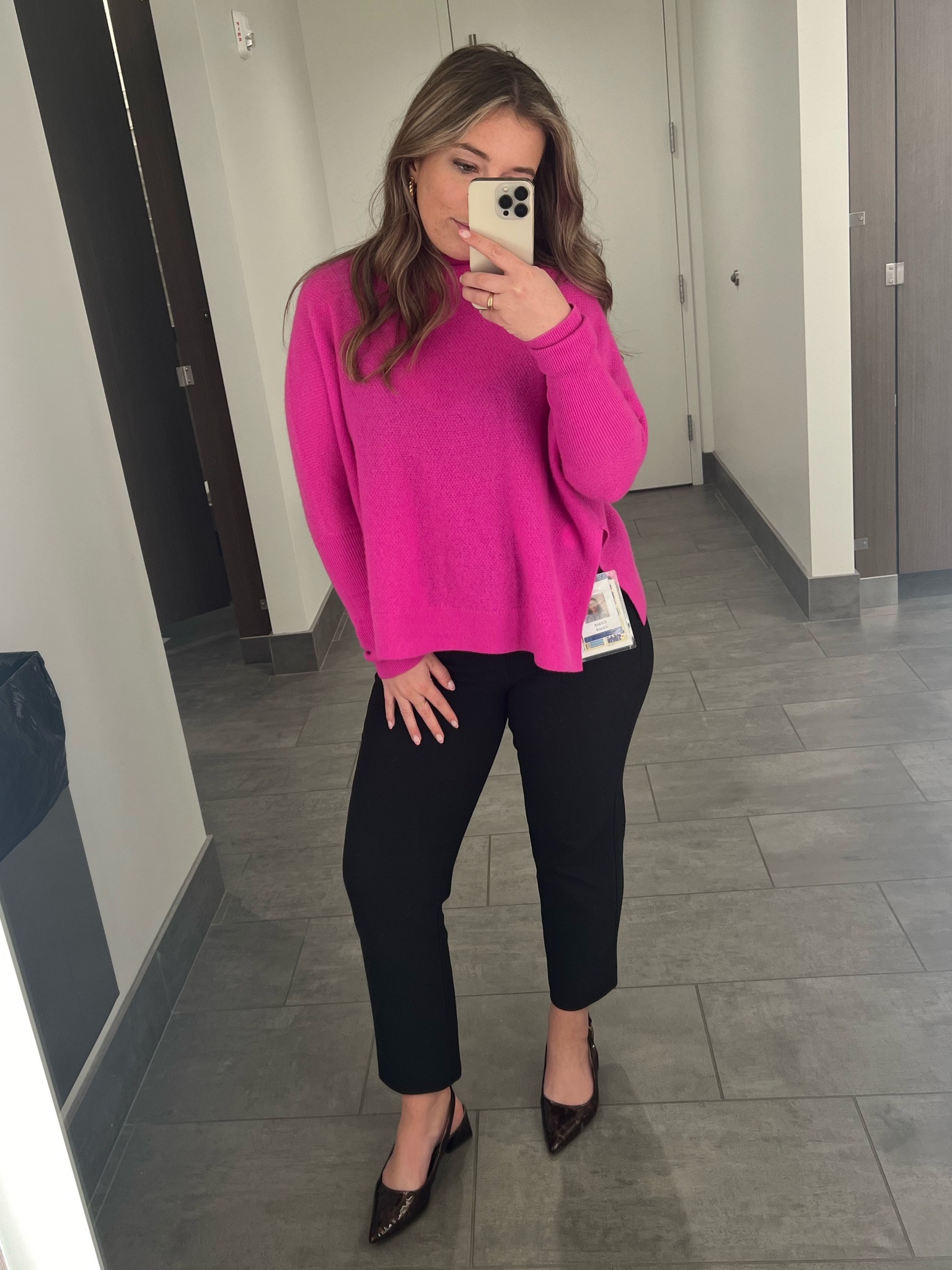 Colorful sweater for cooler spring days! Love integrating color where I can to my work outfits 🌸💐

#LTKshoecrush #LTKworkwear #LTKSeasonal