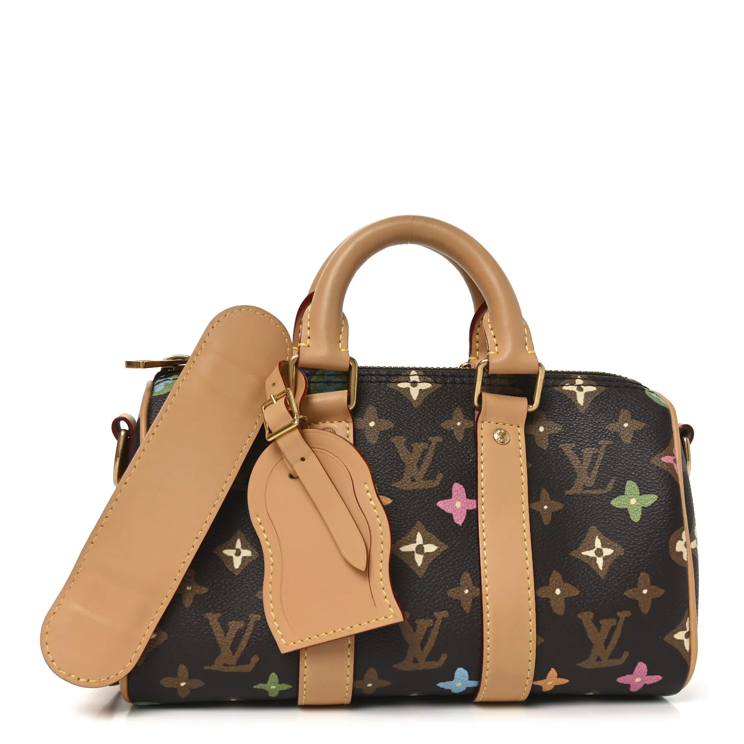 Monogram Craggy Keepall Bandouliere 25 Chocolate | FASHIONPHILE (US)