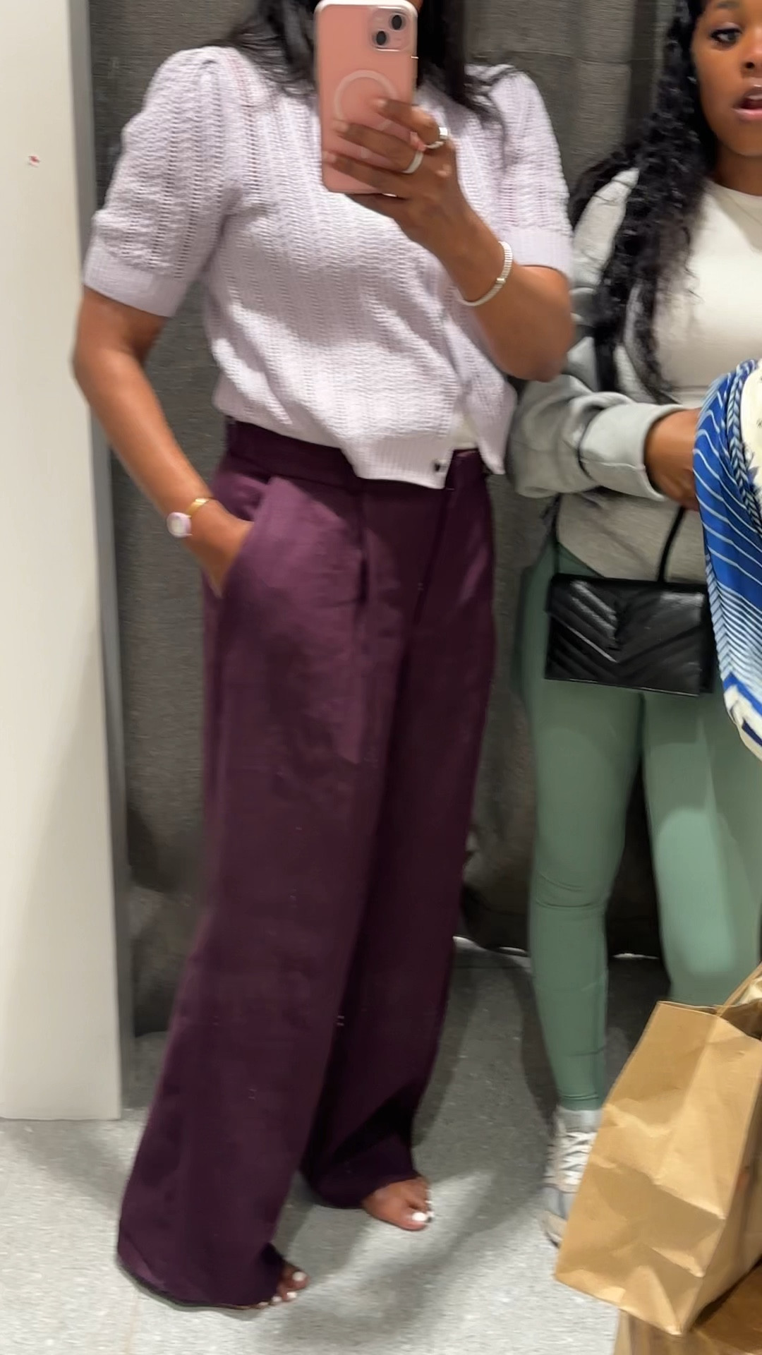 Linen pants work outfit casual scarf #linen #suit #style #workoutfit #workwear #fashion #nyc 

#LTKWorkwear #LTKootd #LTKOver40