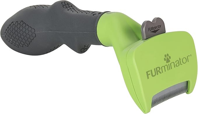 FURminator Small Dog Undercoat deShedding Tool, Long Hair, Reduces Loose Hair from Shedding | Red... | Amazon (US)