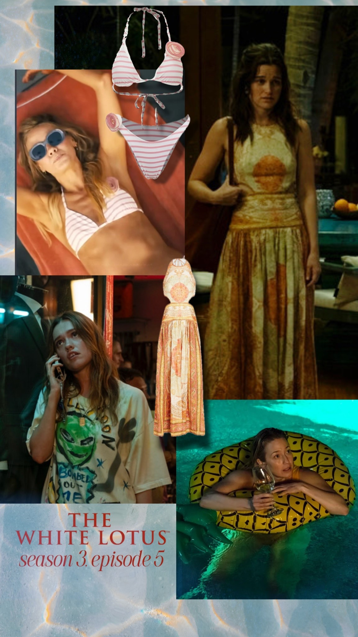 The White Lotus | Season 3, Episode 5 fashion 🪷  

#LTKSpringSale #LTKFestival #LTKTravel