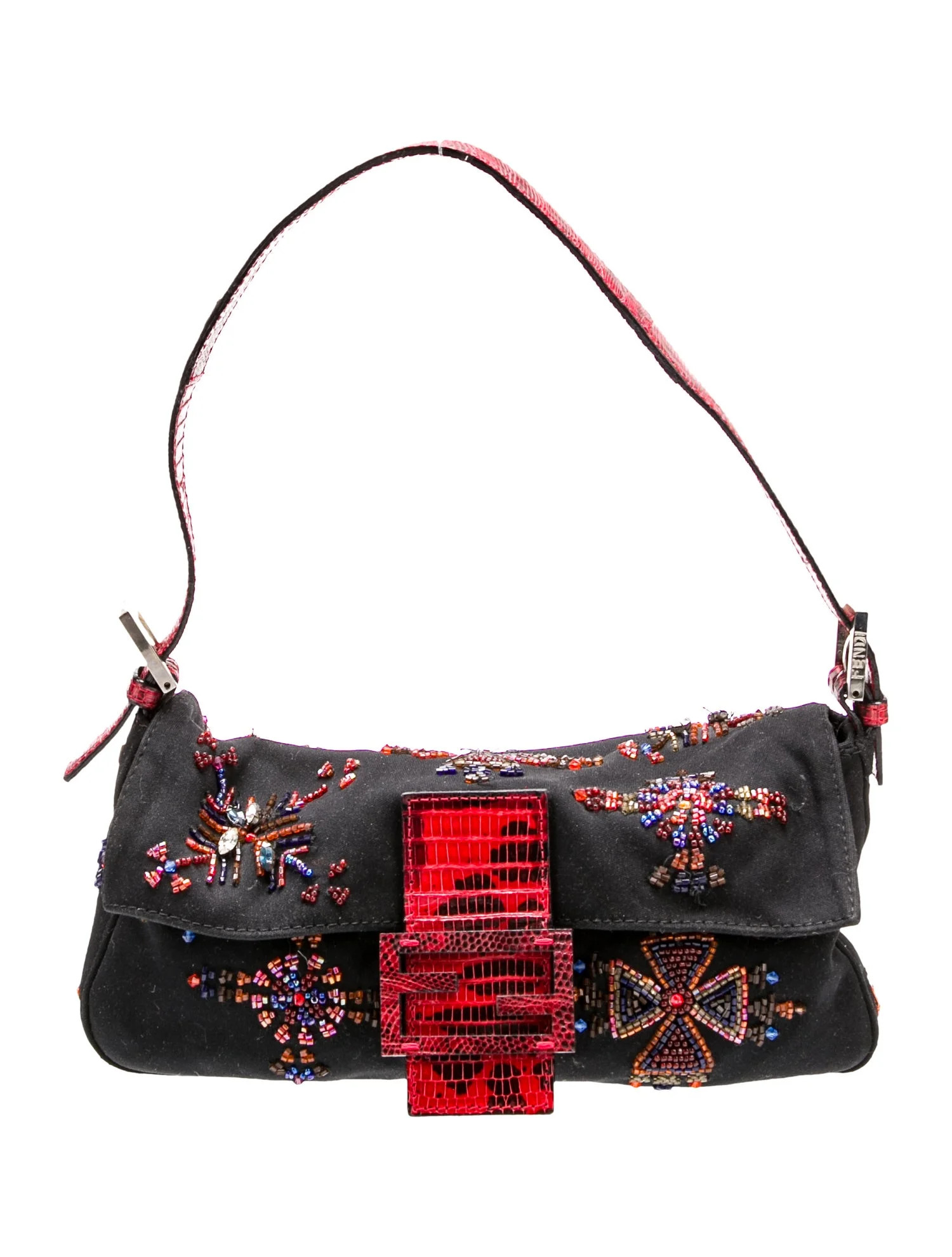 Fendi Neoprene Baguette - White Shoulder Bags, Handbags - FEN404463 | The RealReal | The RealReal