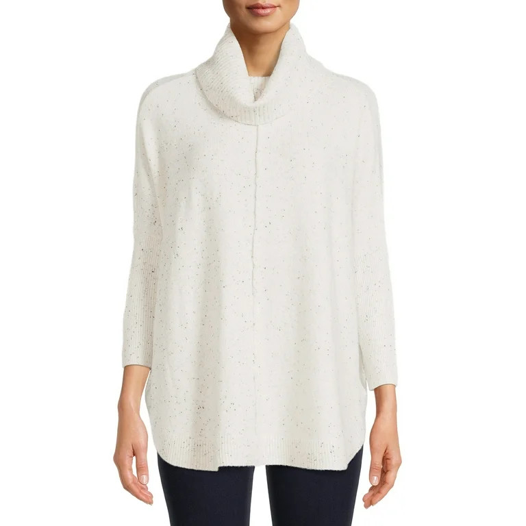 Time and Tru Women's Cowl Neck Sweater | Walmart (US)