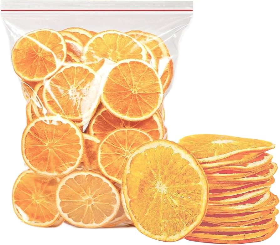 SXET Dried Orange Slices, Natural Dried Orange Slices, Edible Dehydrated Orange, Dried Fruit for ... | Amazon (US)