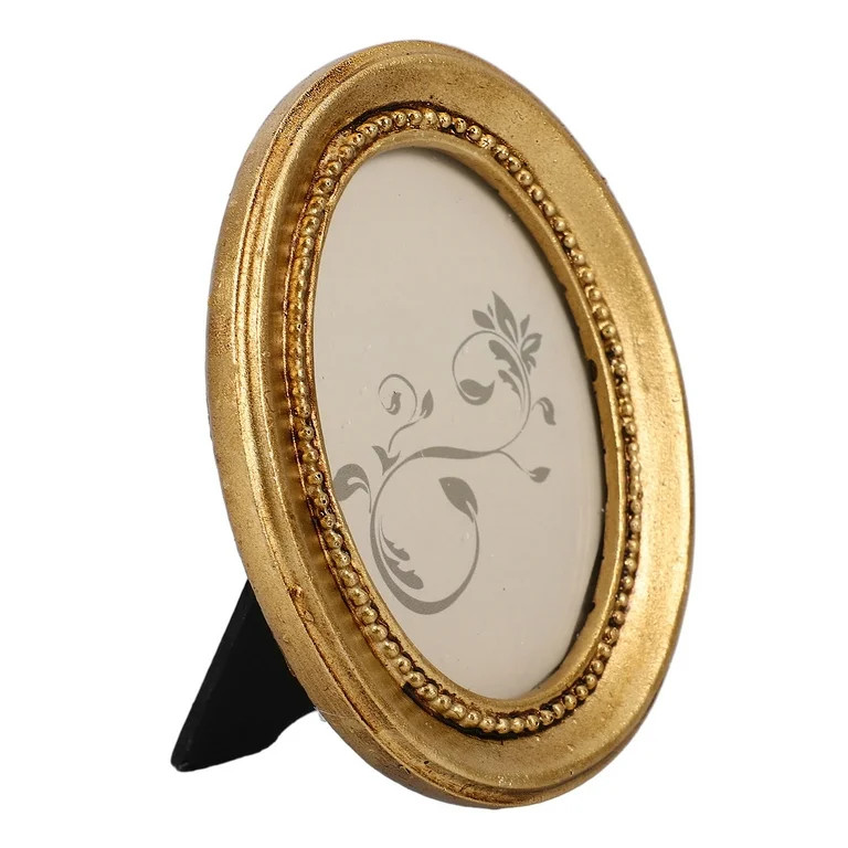 Small Oval Picture Frame Retro Wall Frames Modern Background Decoration | Walmart (US)