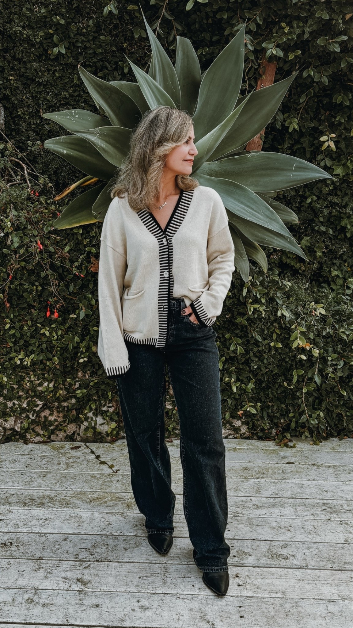 Amazon cardigan (matching set pants) wearing S/size up for oversized looks!🖤 

#amazonfashion #amazonstyle #amazonlooks #freepeoplelookalike #targetstyle #styletip #nordstromboots #saintlaurentbag #outfitideas #styletip #trendystyle #ootd #falllooks #momstyle #giftideasforher #lookbook #affordabledstyle #amazonfashion #lookforless #fallstyle #falloutfits 

#LTKFallSale #LTKStyleTip #LTKFindsUnder50