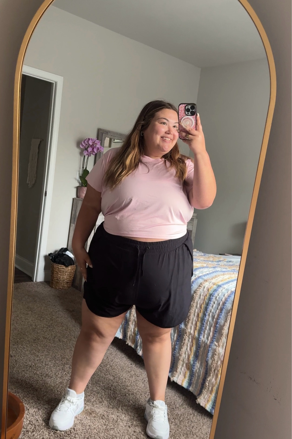 the most comfortable shorts for the gym 😍 use code ALANNA 

#LTKPlusSize #LTKActive