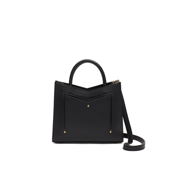 Sara Battaglia Black Rainbow Plisse Toy Tote black | Rent the Runway
