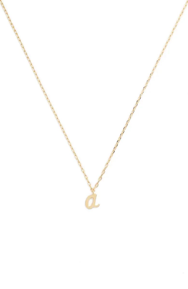 kate spade one in a million initial pendant necklace | Nordstrom | Nordstrom