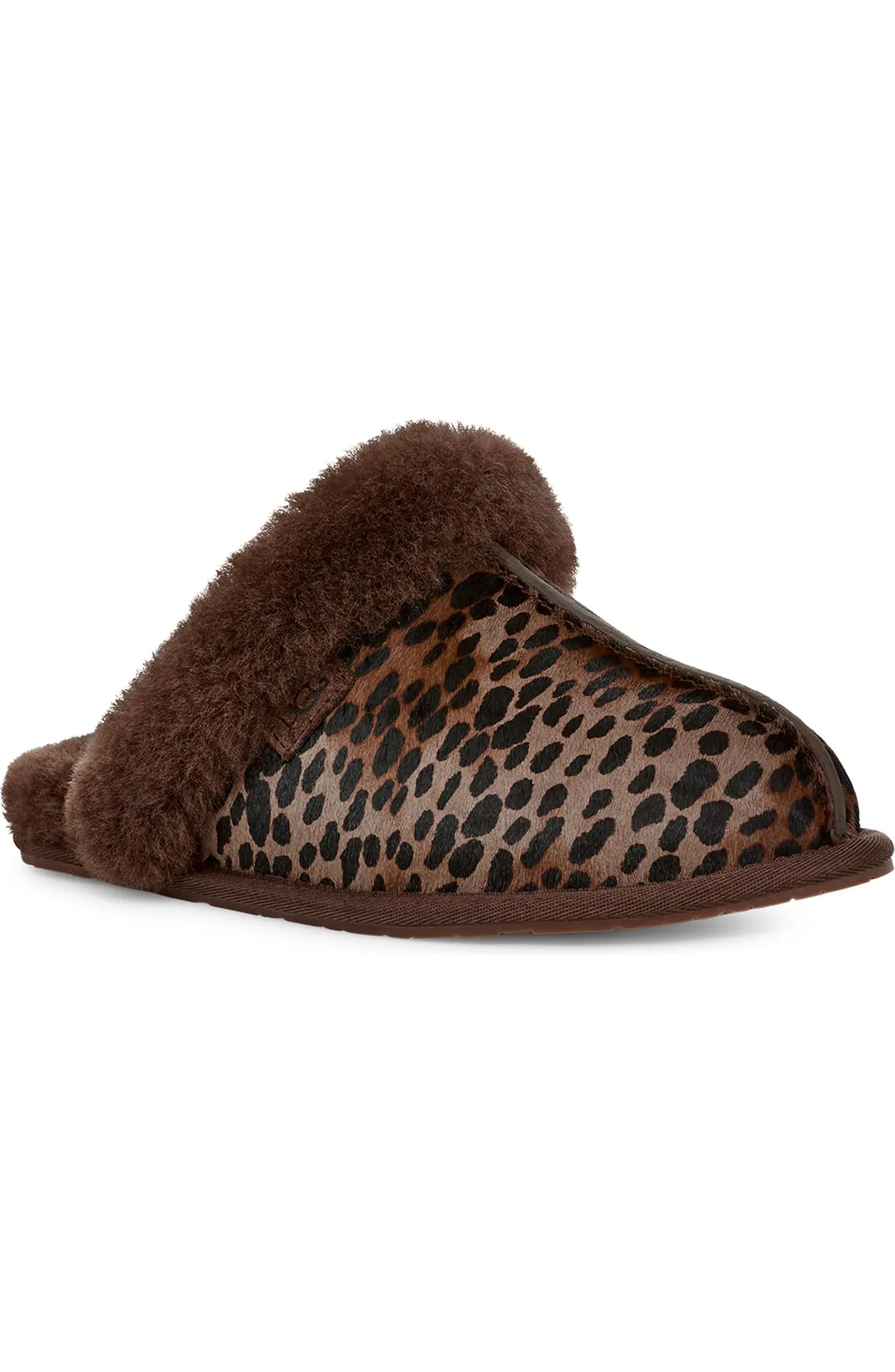 Scuffette Genuine Calf Hair Slipper (Women) | Nordstrom