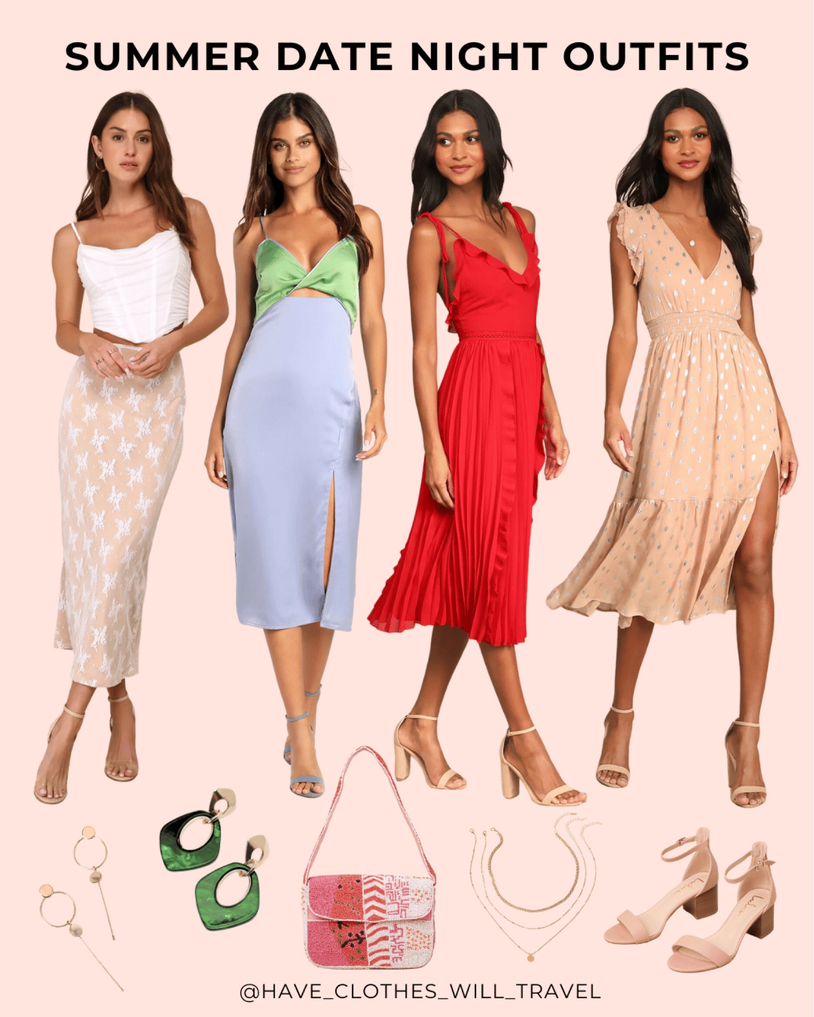 Summer date night outfit ideas for women 

#LTKStyleTip #LTKSeasonal #LTKFindsUnder100