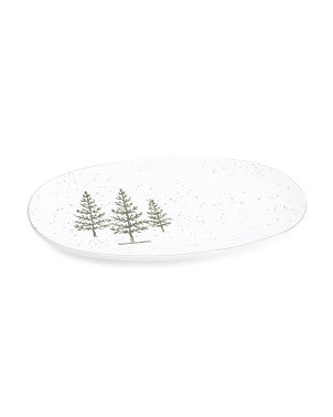 12in Pine Forest Platter | TJ Maxx