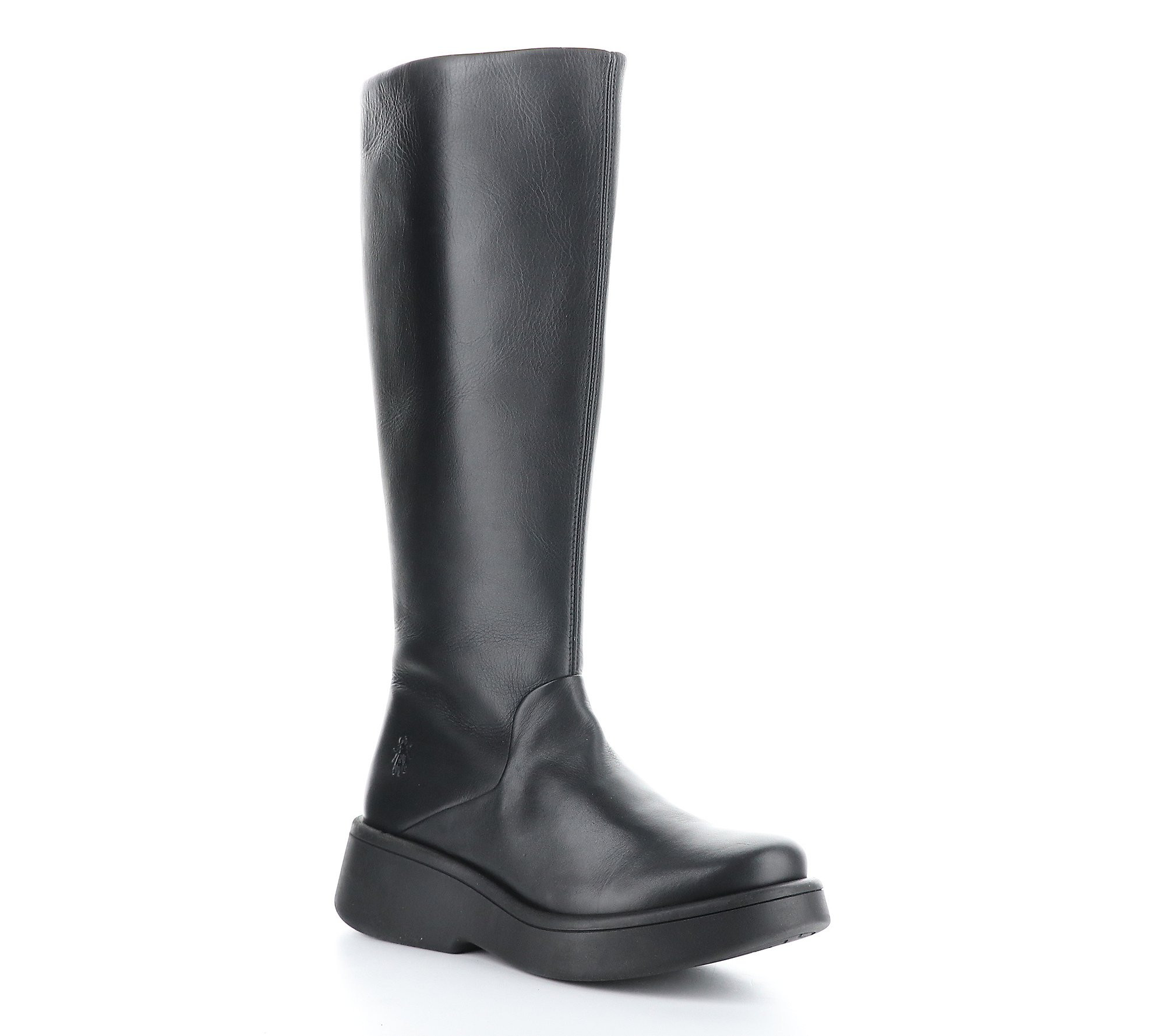 Fly London Leather Tall Shaft Boot- Mubi | QVC