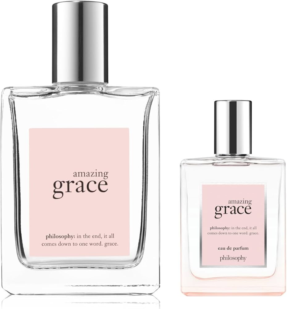 philosophy amazing grace eau de toilette - clean & floral women's perfume - with notes of bergamo... | Amazon (US)