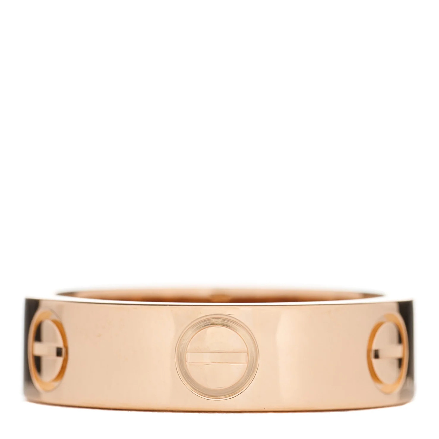 18K Pink Gold 5.5mm LOVE Ring 53 6.5 | FASHIONPHILE (US)