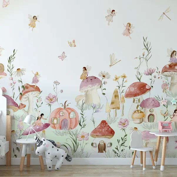 Fairy Garden Wall Mural | Dunelm (migrated)
