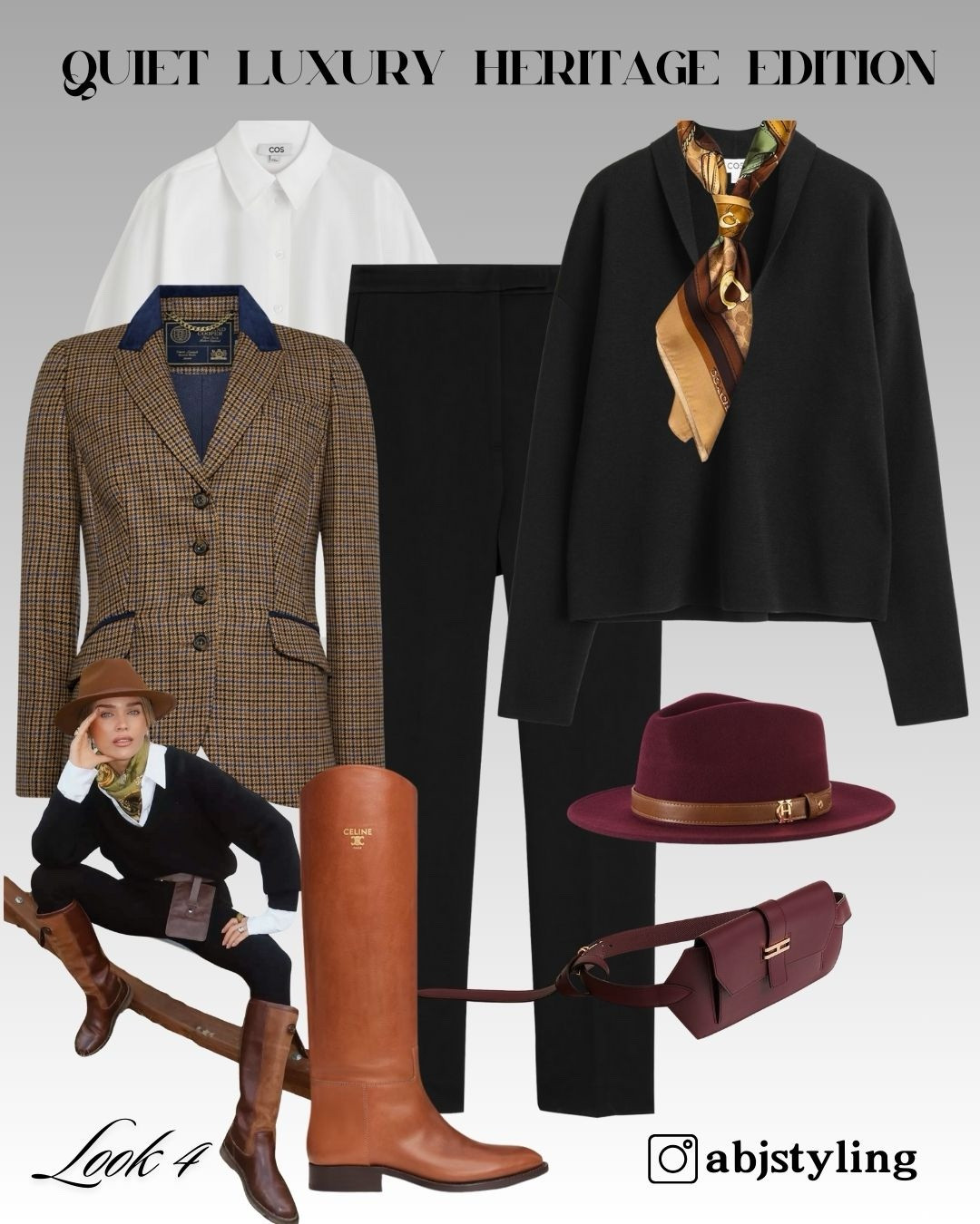 A timeless, elegant countryside-inspired look that works from day to dinner.
Styling Tip:
Tie the scarf loosely so it falls straight — instantly elevates the silhouette.

#LTKwinter #LTKuk #LTKstyletip
