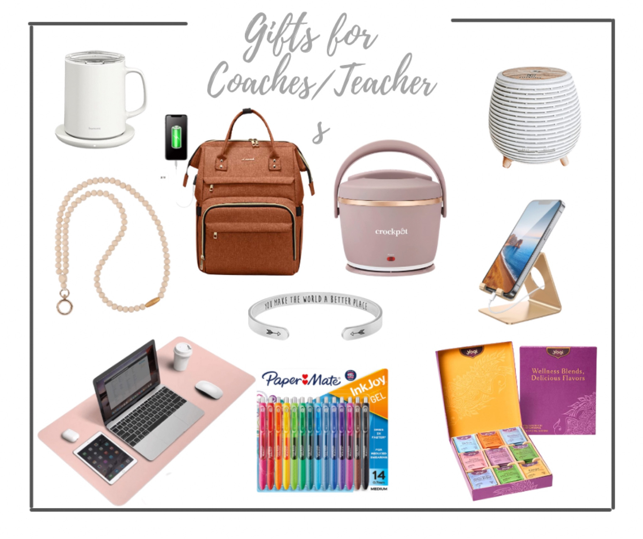 Coaches and teachers are some of the most influential people in our kiddos lives and we are SO thankful for them! How about treating them to a fun gift this holiday season? Each of these is sure to put a smile on the faces of your favorite coaches or teachers and show them how appreciated they are! ♥️ 

#LTKHoliday #LTKSeasonal #LTKunder50