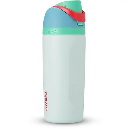 Owala 16oz Kids FreeSip® Stainless Steel Insulated Water Bottle - Rainforest | Walmart (US)