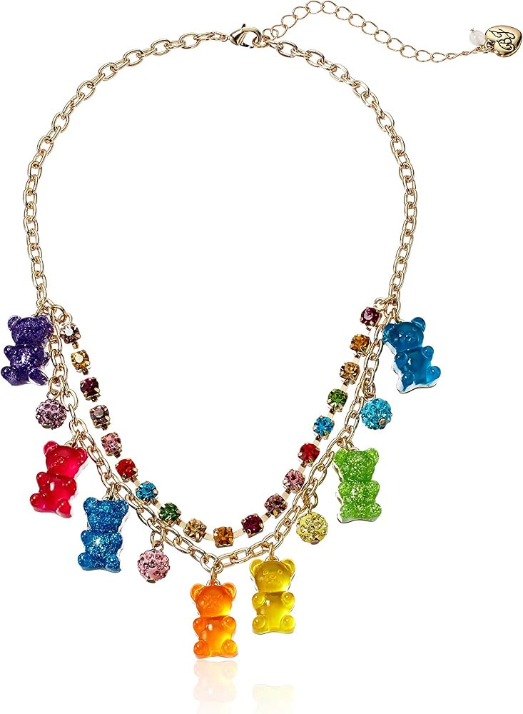 Betsey Johnson Gummy Bear Frontal Necklace | Amazon (US)