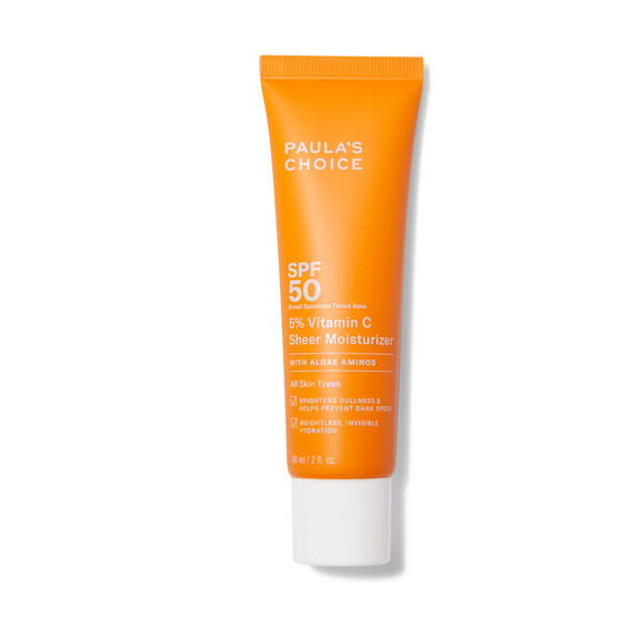 Paula's Choice 5% Vitamin C Sheer Moisturizer SPF 50 | Space NK | Space NK - UK