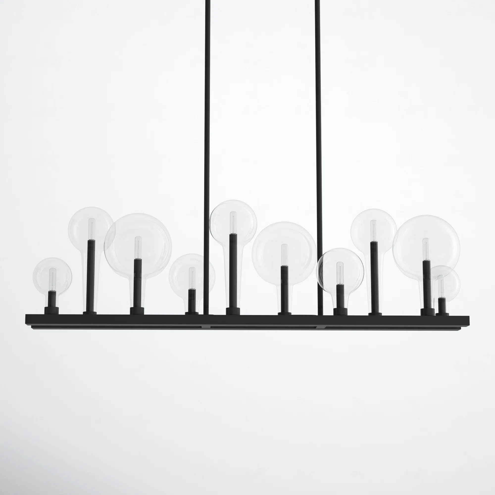 Indira 10 Light Metal Dimmable Kitchen Island Chandelier | Wayfair North America