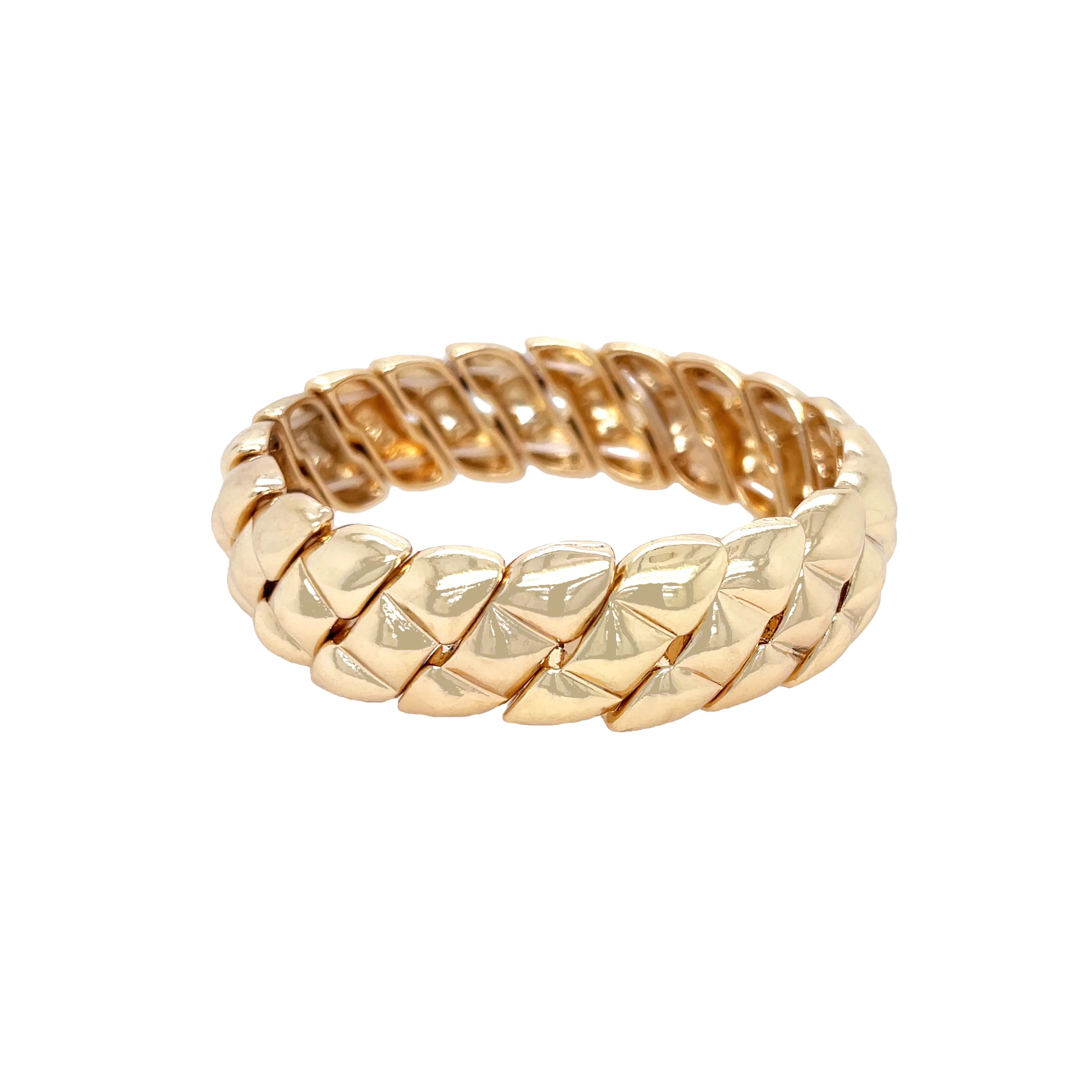Weave Stretch Bracelet | Jennifer Miller Jewelry