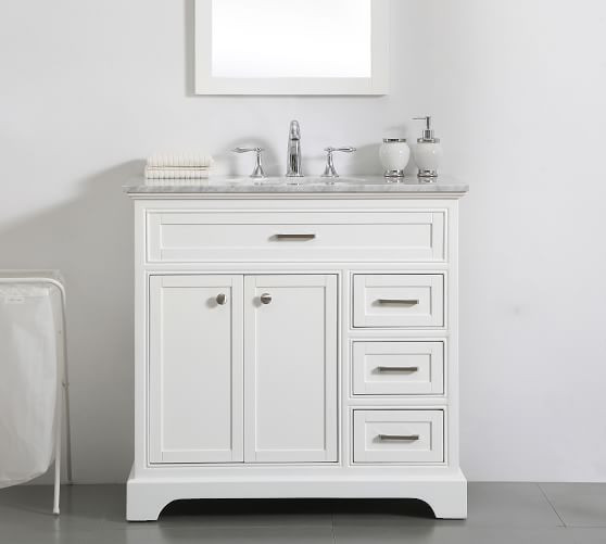 Warner 32-36" Single Sink Vanity | Pottery Barn (US)