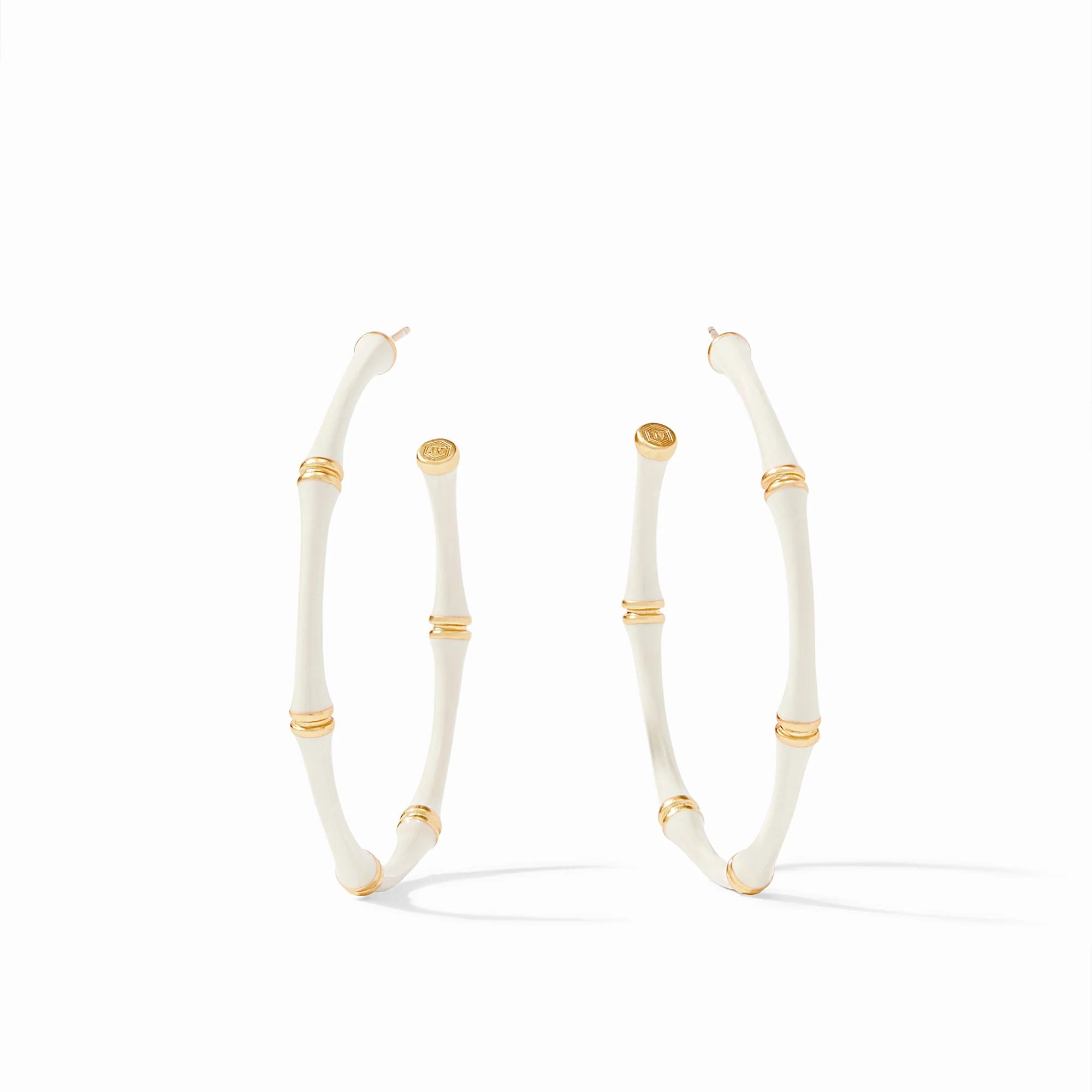 Bamboo Hoop Earrings | Julie Vos | Julie Vos