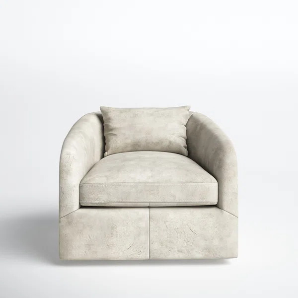 Mcgee Upholstered Swivel Armchair | Wayfair North America