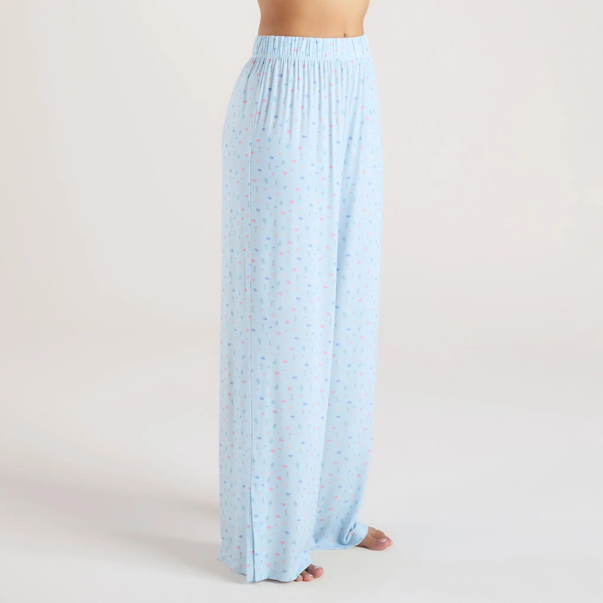 Modal Pajama Pants - Blue Floral | Lounge (US)