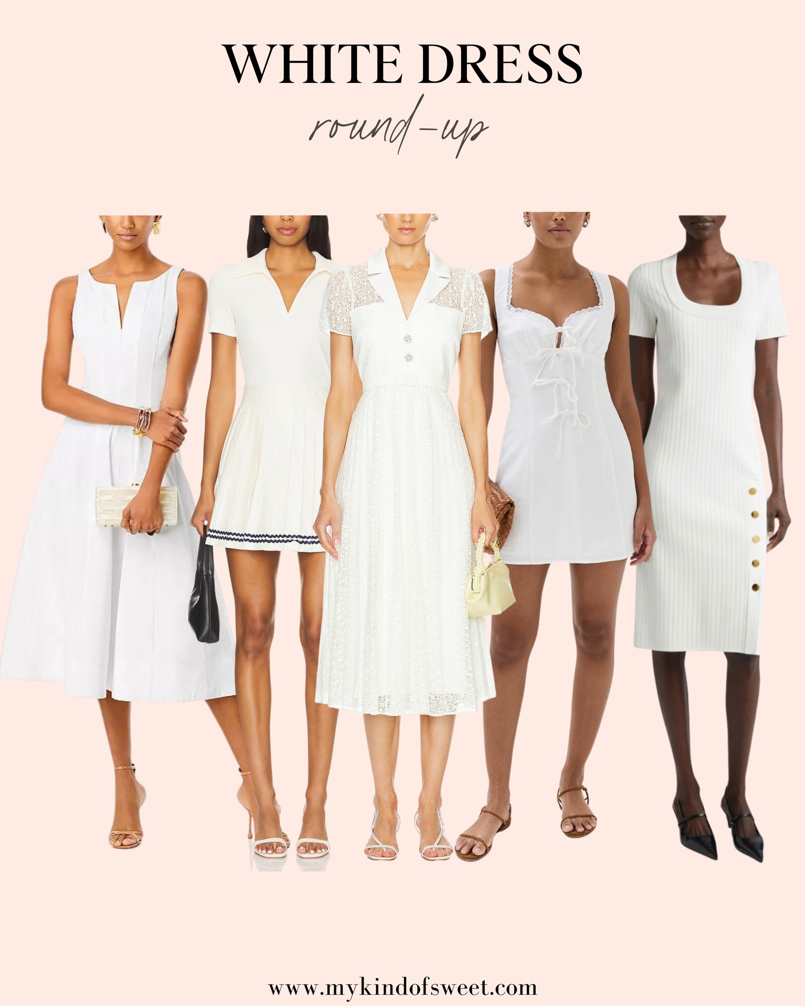 There are so many white dresses to pick from this summer, but here are some favs. I love the mini dress with the black detail from Revolve. 

#LTKSeasonal #LTKStyleTip