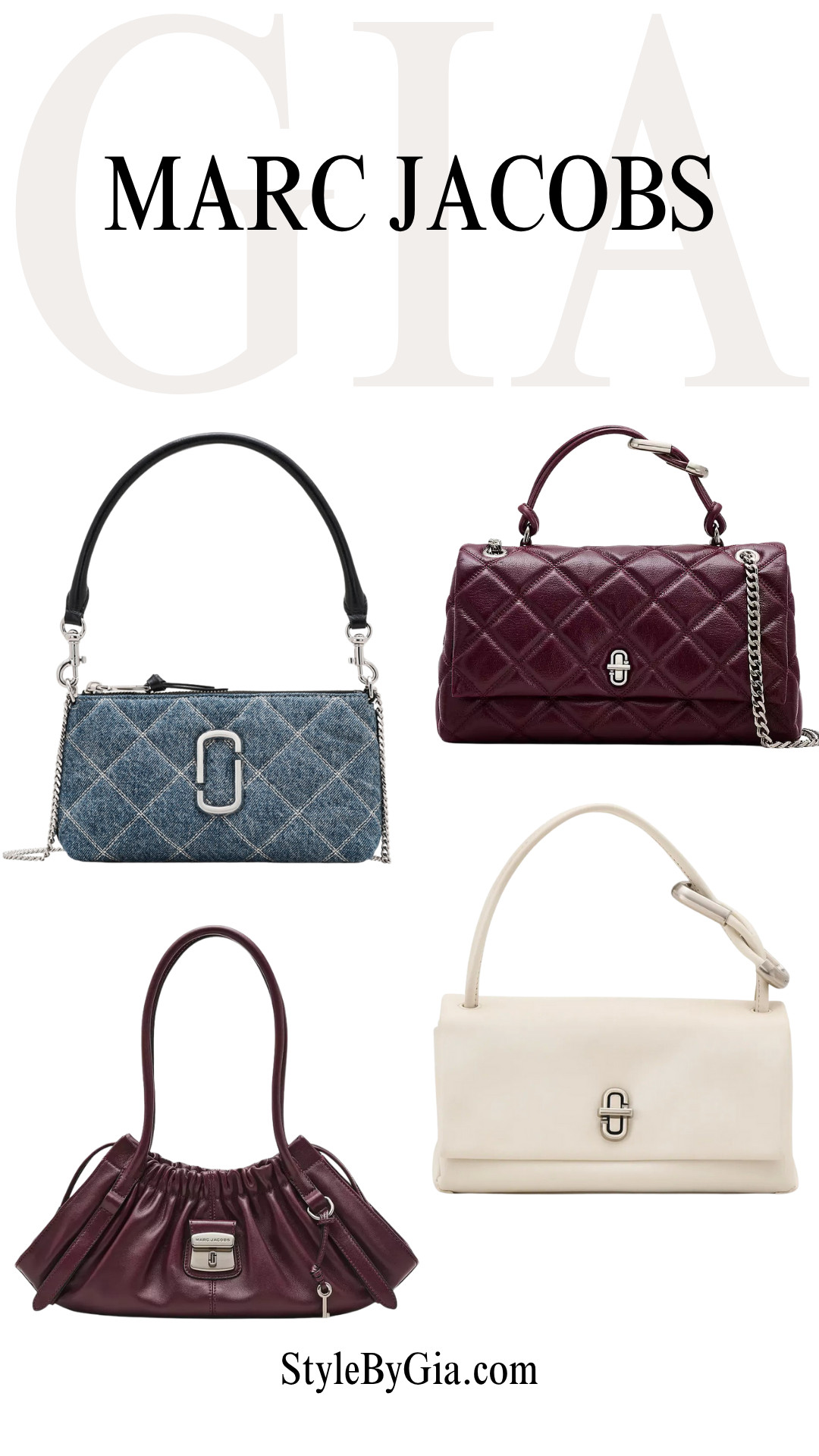 Small but mighty ✨ These Marc Jacobs bags in cute small-to-medium sizes are the perfect everyday companion—chic, versatile, and totally timeless. #MarcJacobs #ChicBags #EverydayStyle #OOTDInspo #BagGoals #EffortlessChic #WardrobeEssentials 

 #LTKCyberWeek #LTKGiftGuide #LTKHoliday