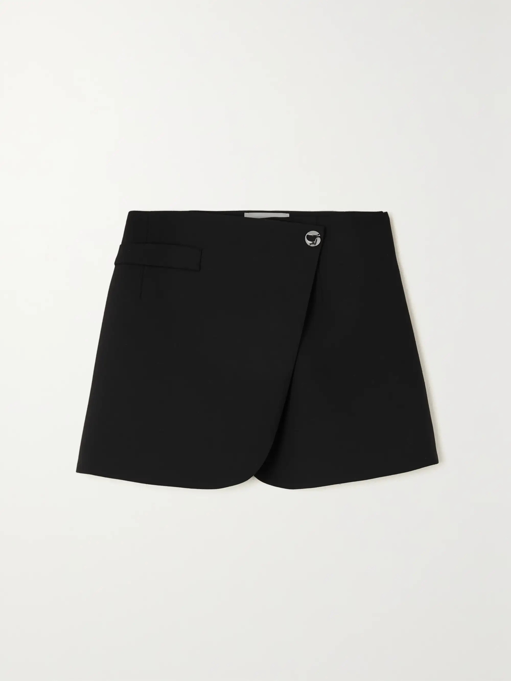 Woven mini wrap skirt | NET-A-PORTER (UK & EU)