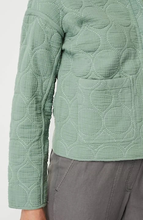 Pure Jill Double-Gauze Quilted Jacket | J. Jill