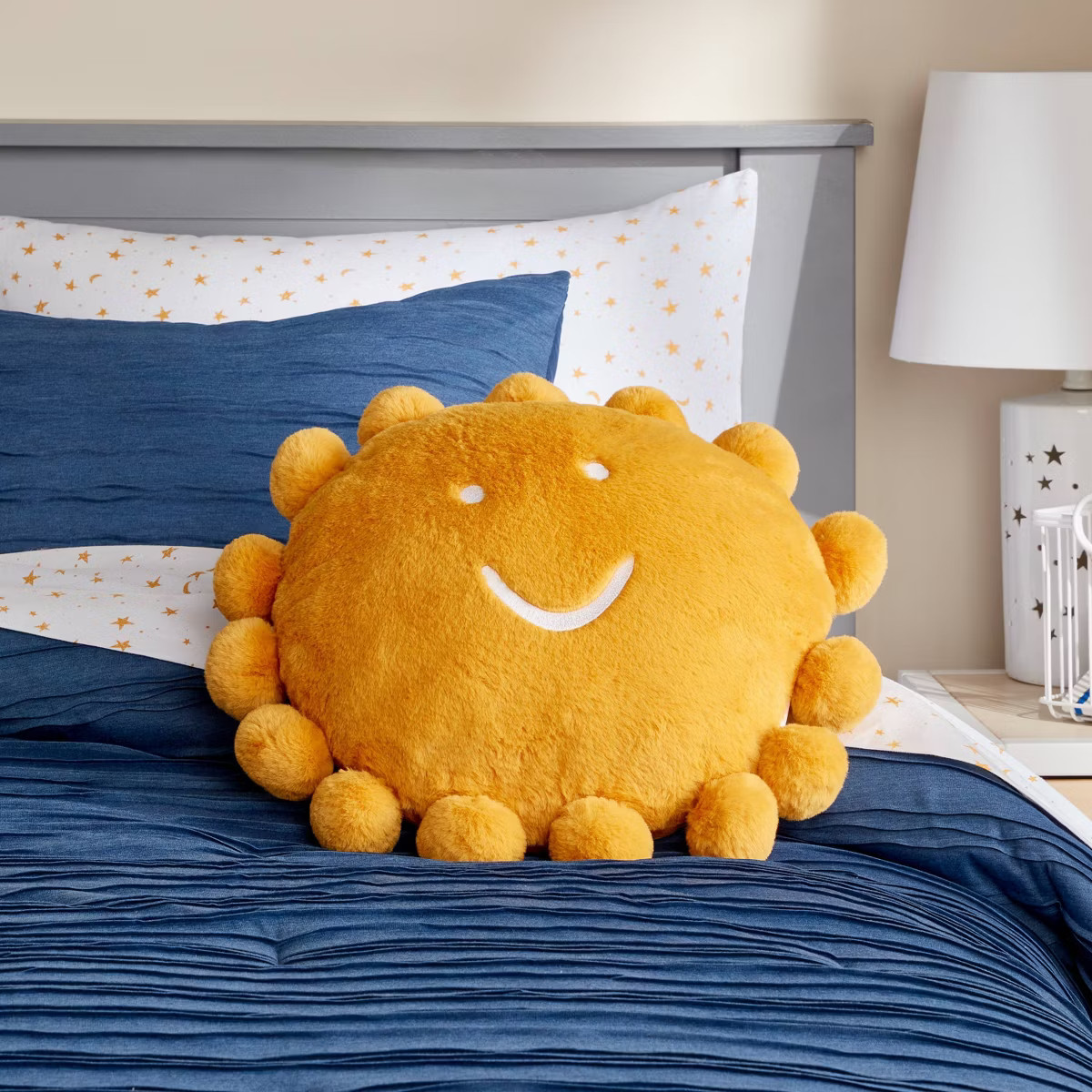 Sunshine Kids' Pillow with Poms - Pillowfort™ | Target