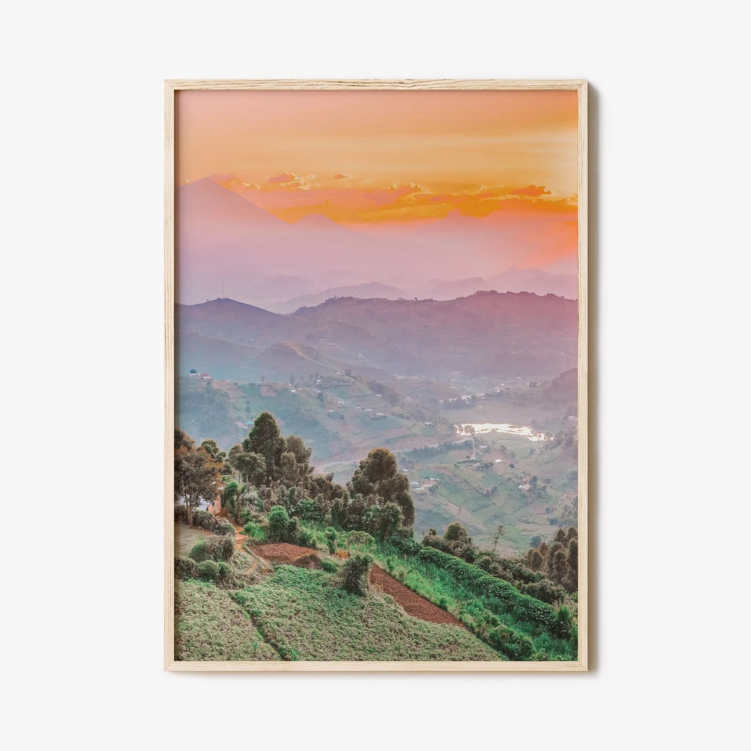 Uganda Colorful Poster Print Uganda Photo Wall Art Uganda - Etsy | Etsy (US)