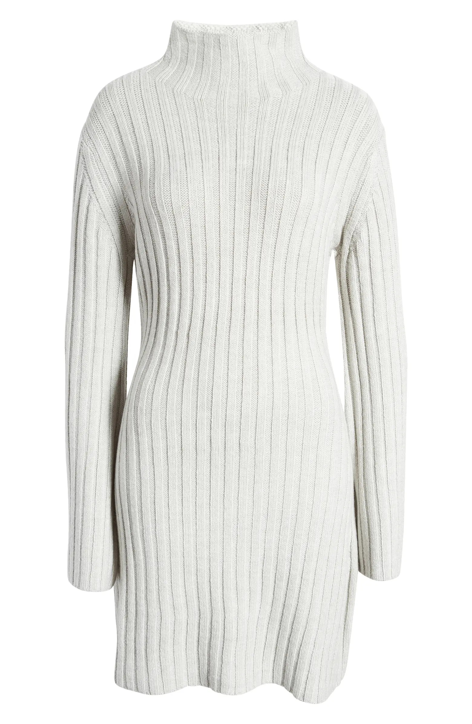 French Connection Babysoft Long Sleeve Rib Sweater Dress | Nordstrom | Nordstrom