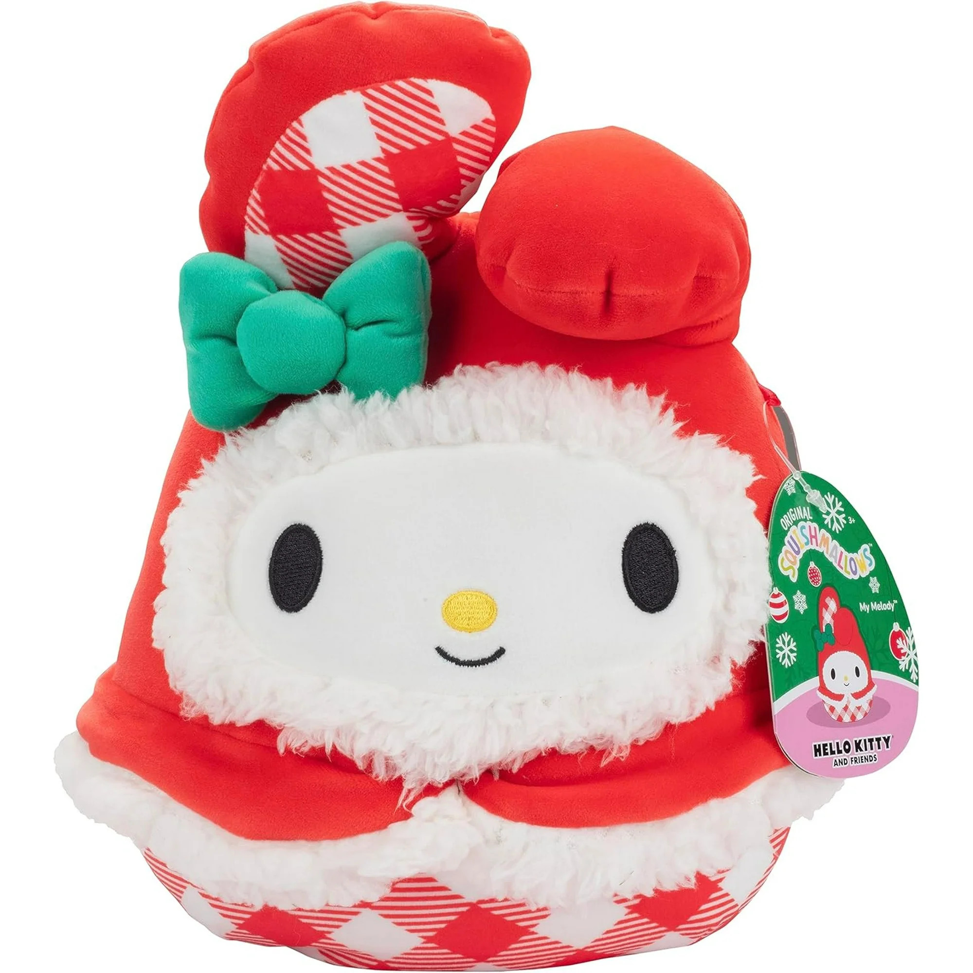 Squishmallows 8-Inch My Melody -Hello Kitty My Melody 2025 Limited edition Christmas Plush - Coll... | Walmart (US)