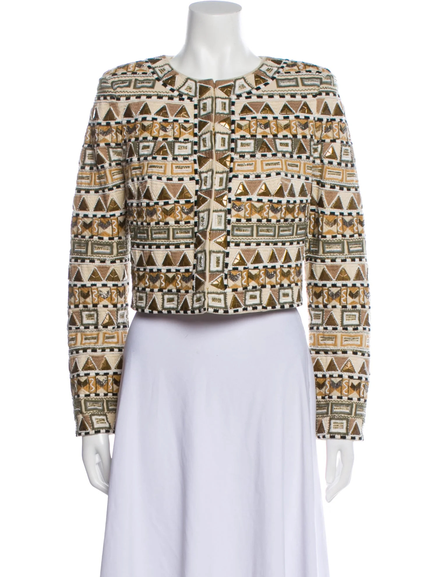 Printed Evening Jacket | The RealReal