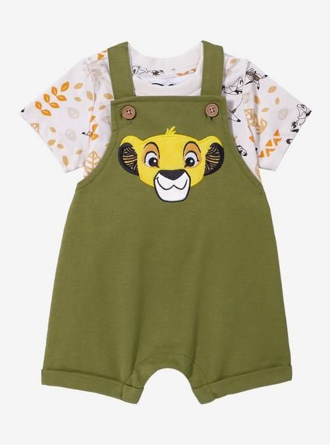 Disney The Lion King Simba Infant Overall Set - BoxLunch Exclusive | BoxLunch