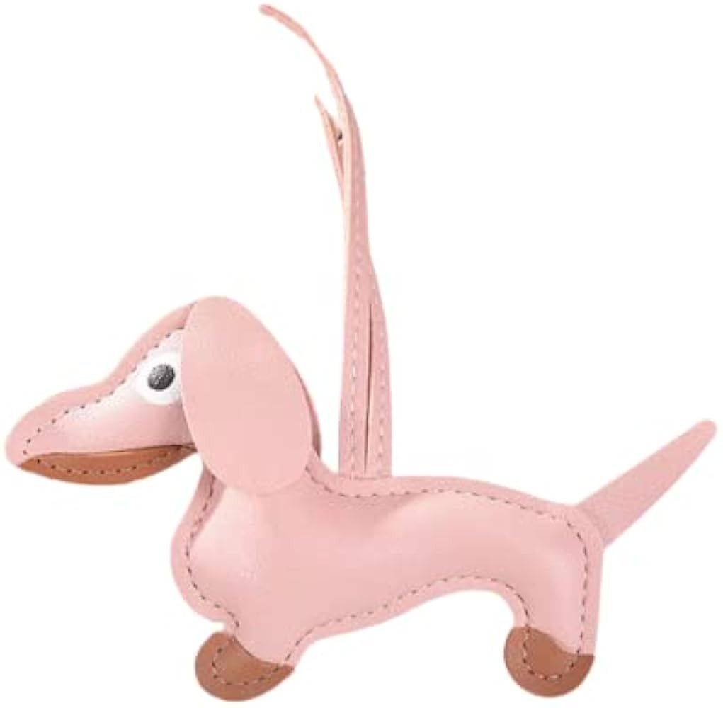 Keychain for a bag. Women's fashion keychain. Bag pendant. Fashion keychain for bag. Dachshund ke... | Amazon (US)
