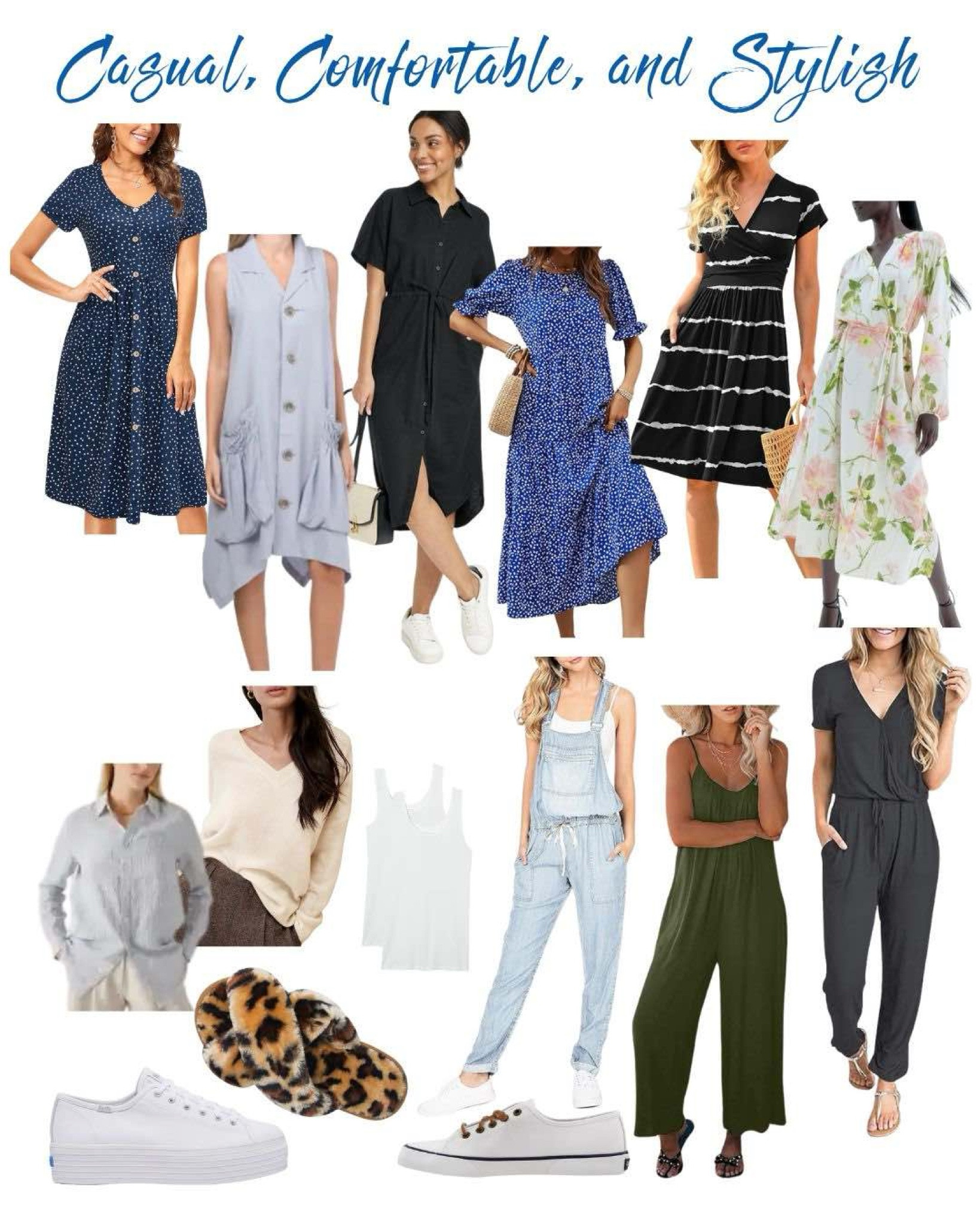 Many of the outfits my blogging squad wore at our recent creative retreat. 
Comfy, Casual — and of course Cute were our criteria. 

#comfycasual #creativeretreat #conference #summerwear 

#LTKstyletip #LTKover40