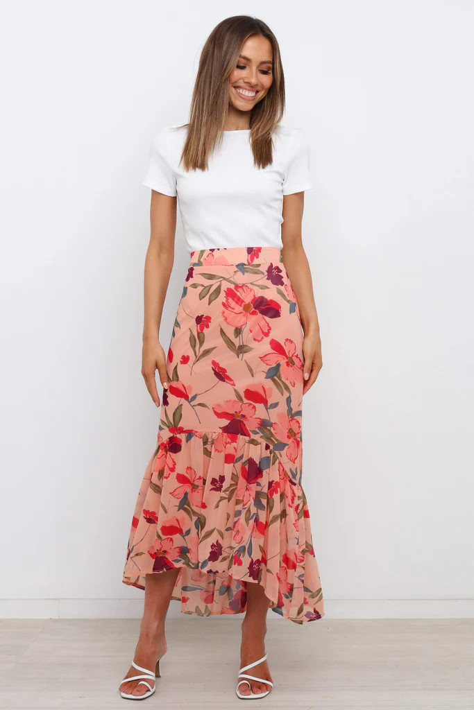 Thea Skirt - Coral | Petal & Pup (US)