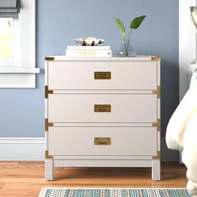 Gaertner 3 - Drawer Nightstand | Wayfair North America