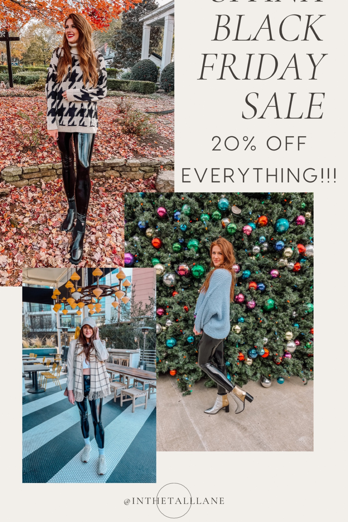 Spanx Black Friday sale / holiday sale / gifts for her / gift idea / holiday fashion / tall fashion / tall clothing 

#LTKHoliday #LTKCyberweek #LTKGiftGuide