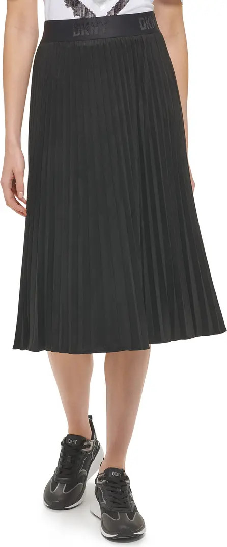 Faux Suede Pleated Skirt | Nordstrom
